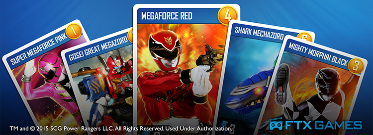 Power Rangers Unite! Cards Banner