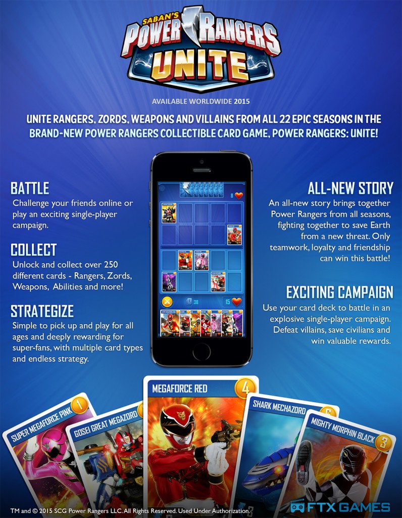 Power Rangers: Unite! One Sheet