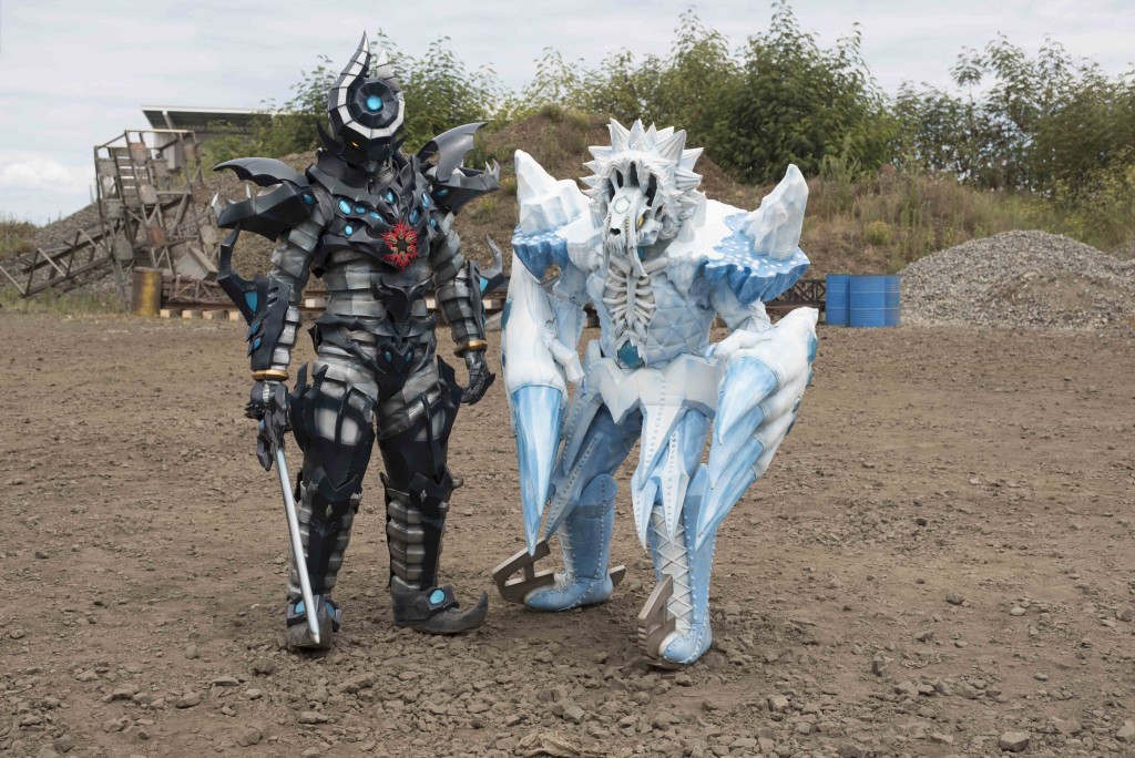 Power Rangers Dino Charge production still