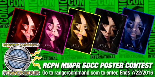 RCPH MMPR SDCC Poster Contest