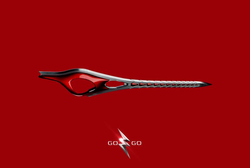 Red Ranger Movie Sword