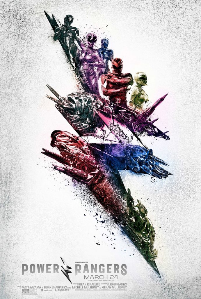Cinemark - Power Rangers Movie Poster