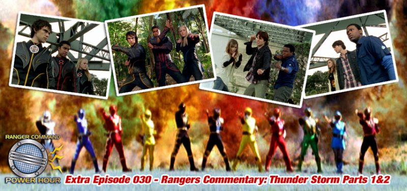 Ninja storm, ranger form Ha! Thunder storm, ranger form ha!