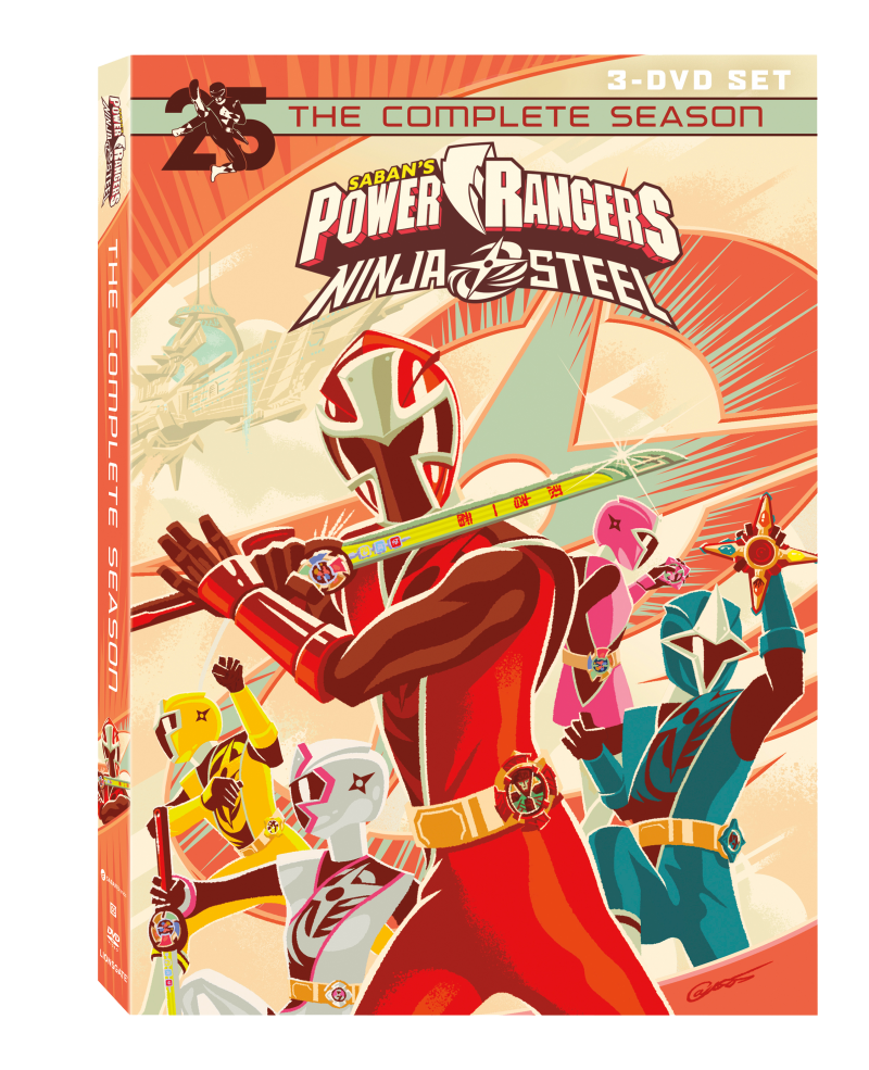 Power Rangers Ninja Steel DVD