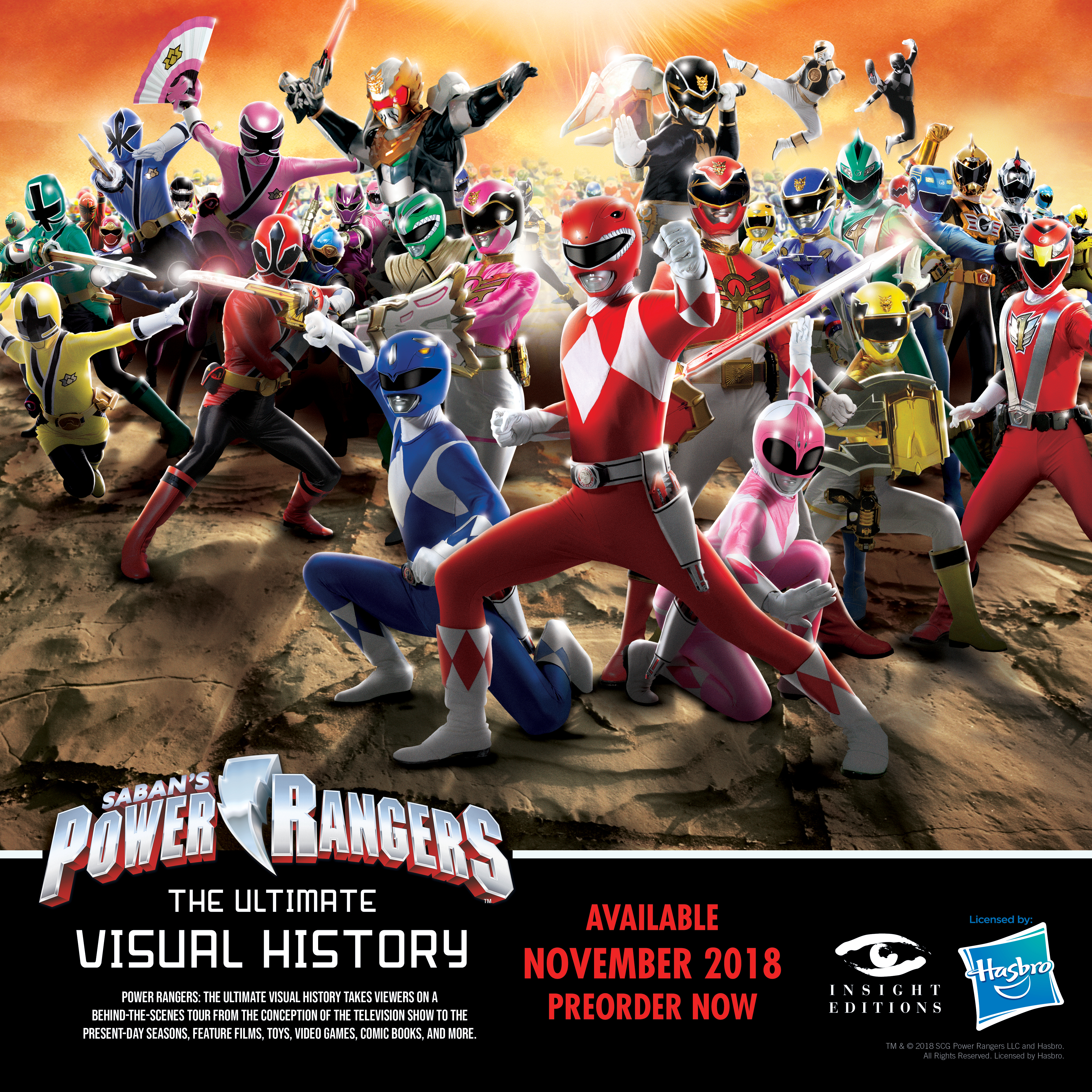 Power Rangers The Ultimate Visual History