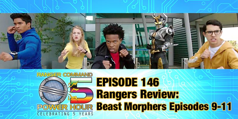 Power Rangers Beast Morphers Episodes 9-11