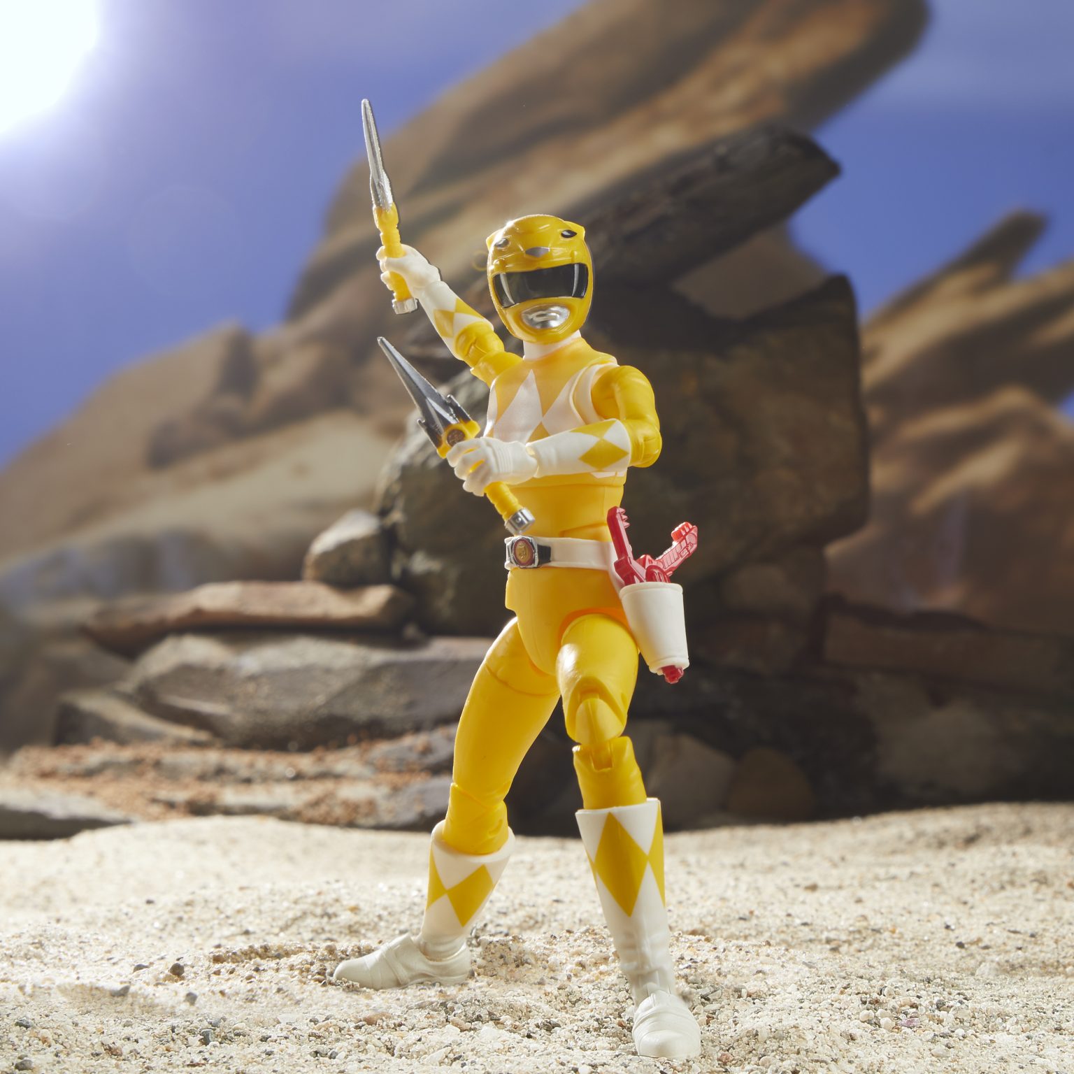 retro morphin power rangers yellow