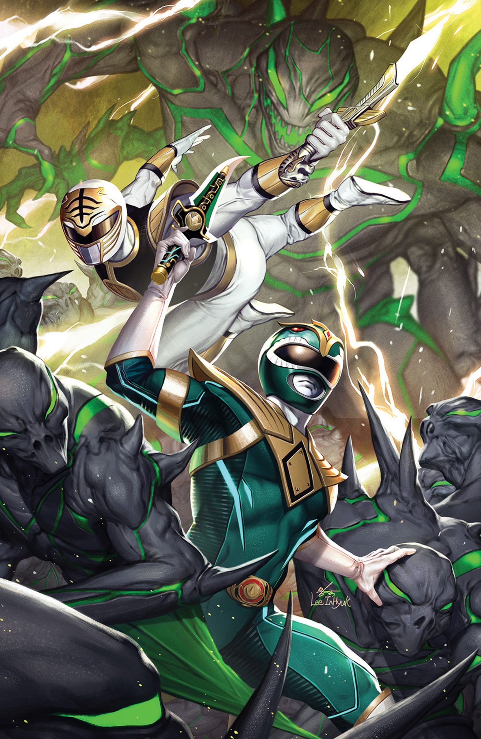 COMIC PREVIEW - MIGHTY MORPHIN Issue 3 - Ranger Command Power Hour