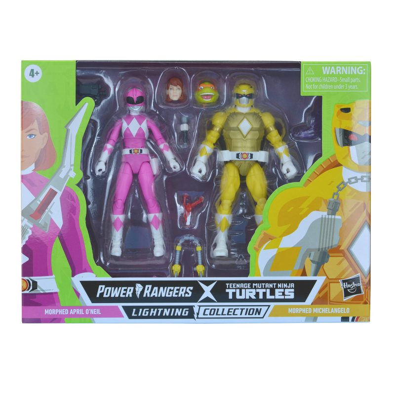 tmnt power rangers toys