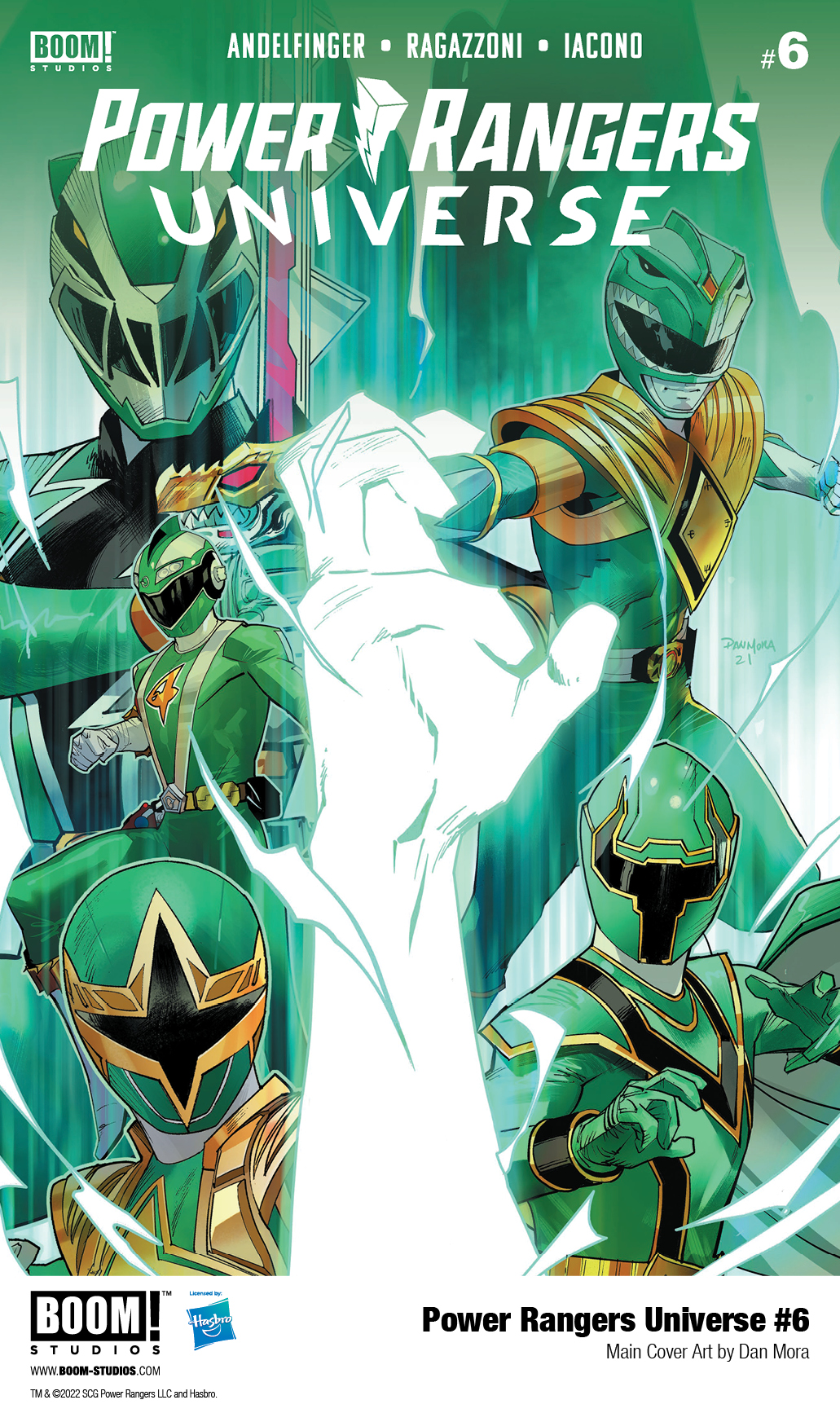 Graphic Novel Series Features Mighty Morphin Power Rangers in All