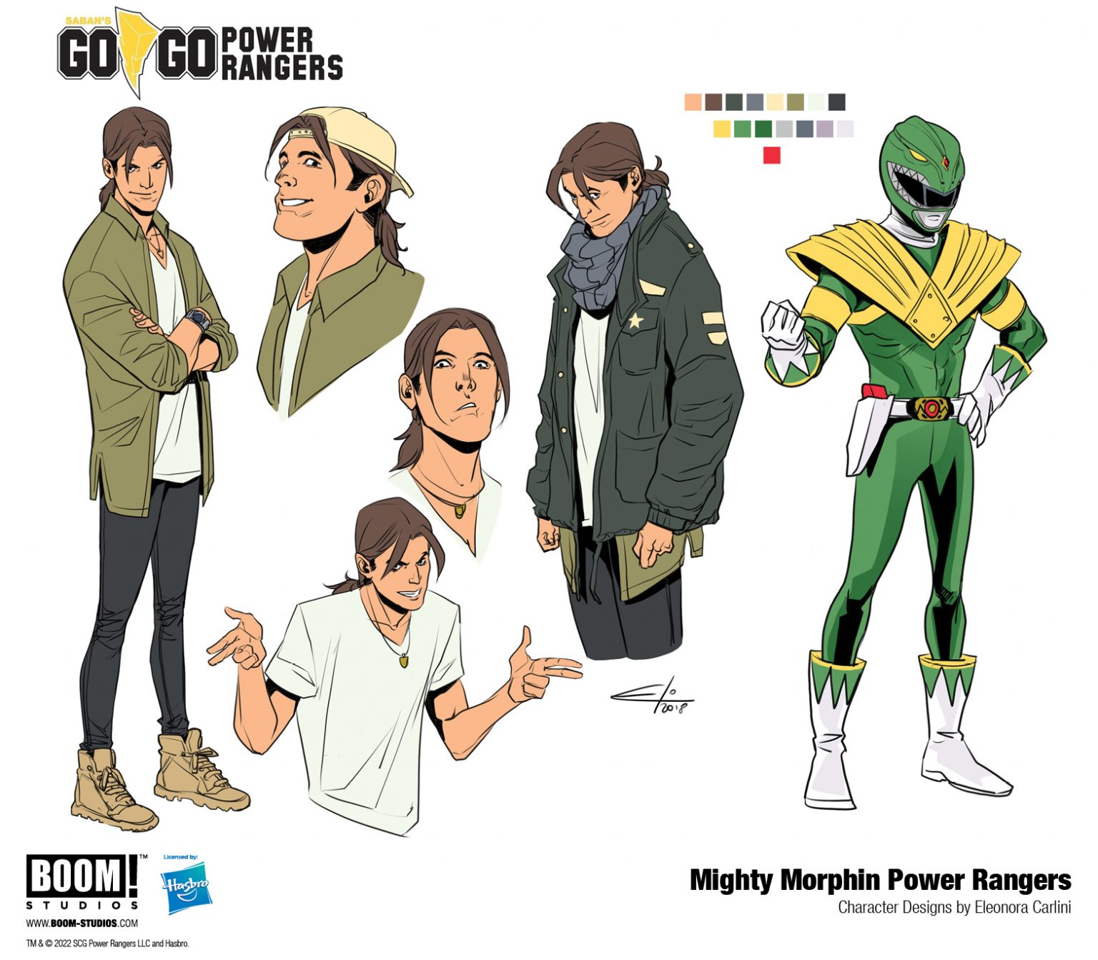 SIX ALL-STAR ARTISTS RETURN TO MIGHTY MORPHIN POWER RANGERS FOR ...