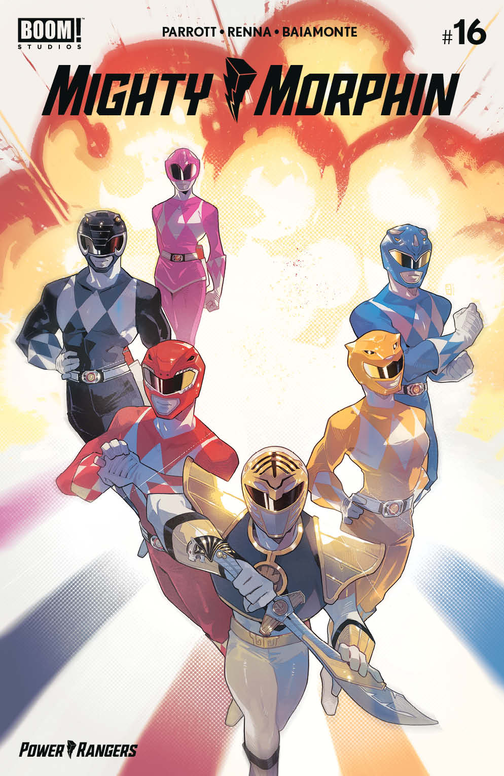 Anime style power rangers